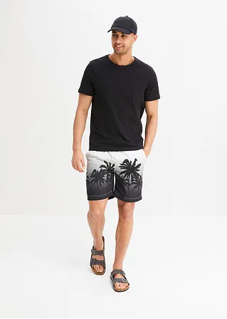 bonprix trendige Strandshorts mit sommerlichem Druckmotiv - weiß - Herren Super Rabatt