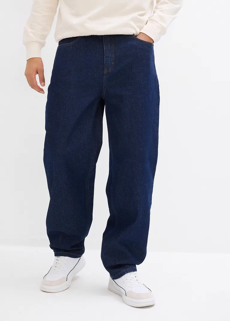 bonprix Modisch lässig extra weit geschnittene Loose Fit Jeans Speichern exportieren