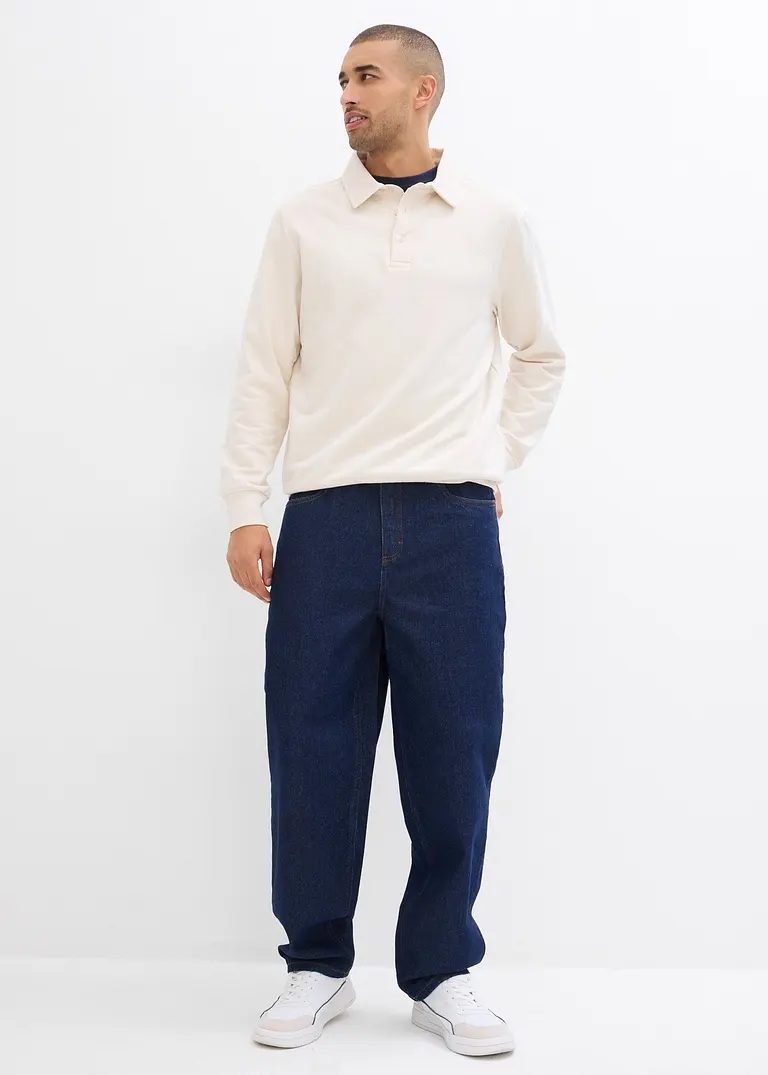 bonprix Modisch lässig extra weit geschnittene Loose Fit Jeans Speichern exportieren