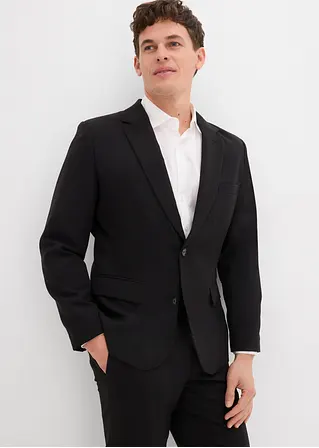 bonprix Zeitloses modisches Sakko im Slim Fit - schwarz Black Friday Preise