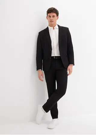 bonprix Zeitloses modisches Sakko im Slim Fit - schwarz Black Friday Preise