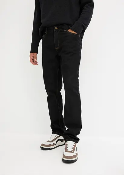 bonprix Regular Fit Jeans aus Denim ohne Stretchanteil im 5-Pocket-Style Verkauf
