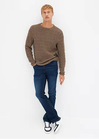 bonprix Praktische Stretch-Jeans in Five-Pocket-Form mit eingearbeiteten Falten Meist gekauft