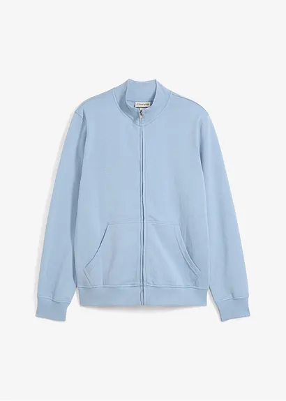 bonprix Sportive Herren Sweatjacke mit lässigen Kängurutaschen - lila Blitzverkäufe