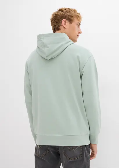 bonprix modernes Basic-Kapuzensweatshirt im angesagten Loose Fit innen weich angeraut Limitierter Zeitrabatt