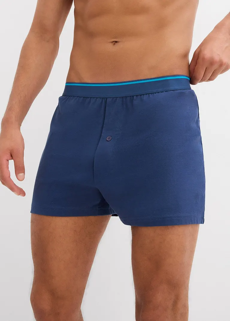 bonprix Lockere Jersey Boxershorts im praktischen 3er Pack Fabrik Onlineshop