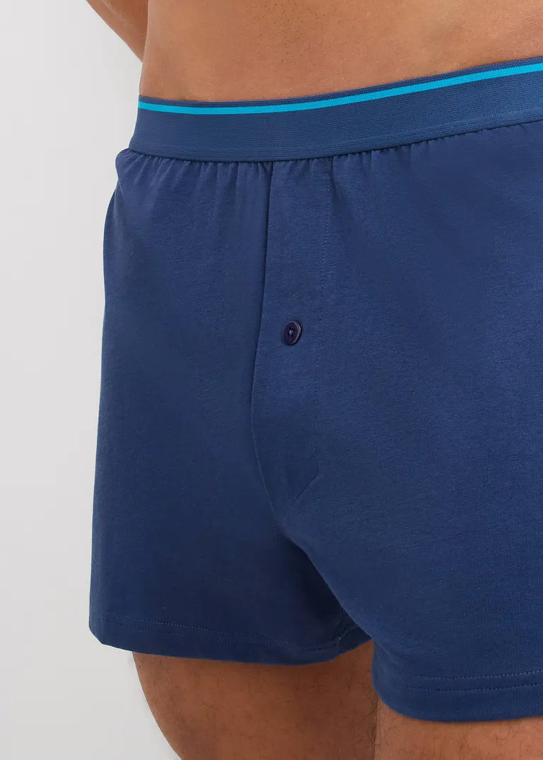bonprix Lockere Jersey Boxershorts im praktischen 3er Pack Fabrik Onlineshop