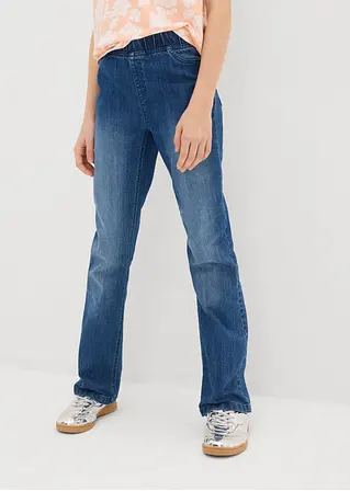 bonprix Mädchen Jeggings mit leicht ausgestelltem Bein und aufgesetzten Geäßtaschen Zeitlich begrenztes Angebot