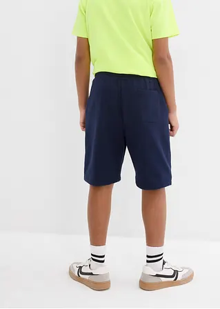 bonprix Schöne Jungen Sweat-Bermuda mit praktischen Taschen und kontrastfarbiger Kordel Riesige Ersparnisse