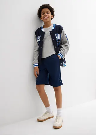 bonprix Angesagte Sport-Shorts für Jungen mit einem Druck an der Seitennaht Tiefpreis