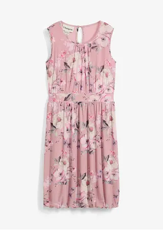 bonprix Sommerliches Kleid für Mädchen aus Mesh - rosa - Kinder Begrenzte Freigabe