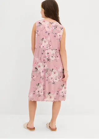 bonprix Sommerliches Kleid für Mädchen aus Mesh - rosa - Kinder Begrenzte Freigabe