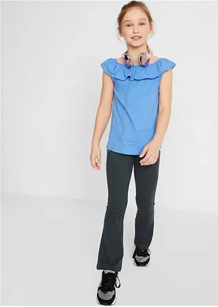 bonprix Coole Mädchen Leggings im Jazz-Style - schwarz - Kinder Bis zu 60% Rabatt