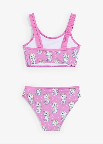 bonprix Süßer Bikini mit verspielten Rüschen im 2-tgl. Set Bis zu 55% Rabatt