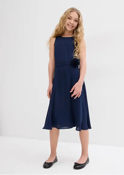 bonprix Festliches Mädchen Kleid - weiß - Kinder Nur noch ein Tag übrig
