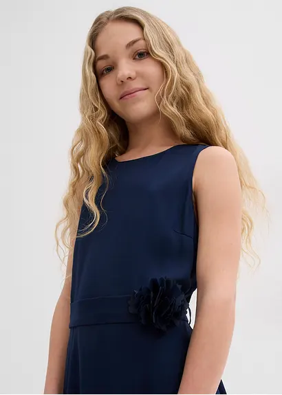 bonprix Festliches Mädchen Kleid - blau - Kinder Super Rabatt