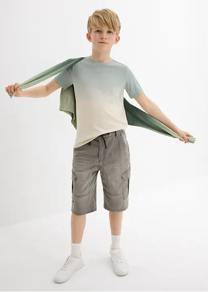bonprix Angesagtes Jungen T-Shirt mit Farbverlauf und Rundhalsausschnitt Günstiger Verkauf