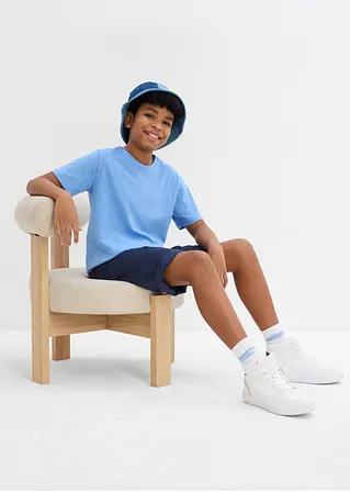 bonprix Jungen Basic T-Shirt mit Rundhalsausschnitt - Kinder Fabrikverkauf