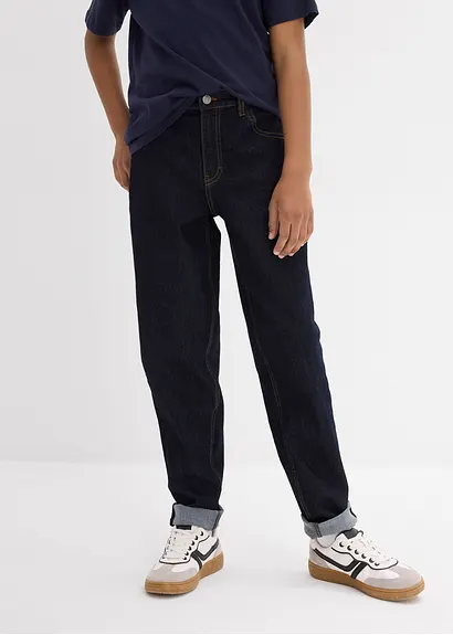 bonprix Tolle Jungen Stretch-Jeans im 5-Pocket Style - blau Kostenloser Versand