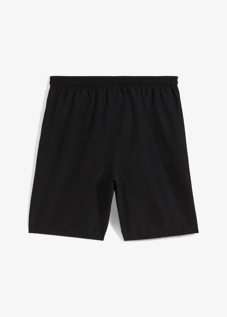 bonprix Schlichte Badeshorts im lässigen Design - schwarz Günstig kaufen