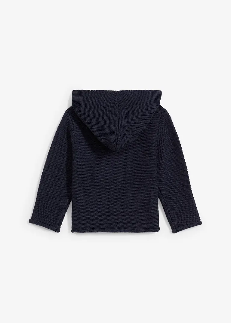 bonprix Baby Strickjacke mit Kapuze - blau - Kinder Zeitbegrenzte Promotion