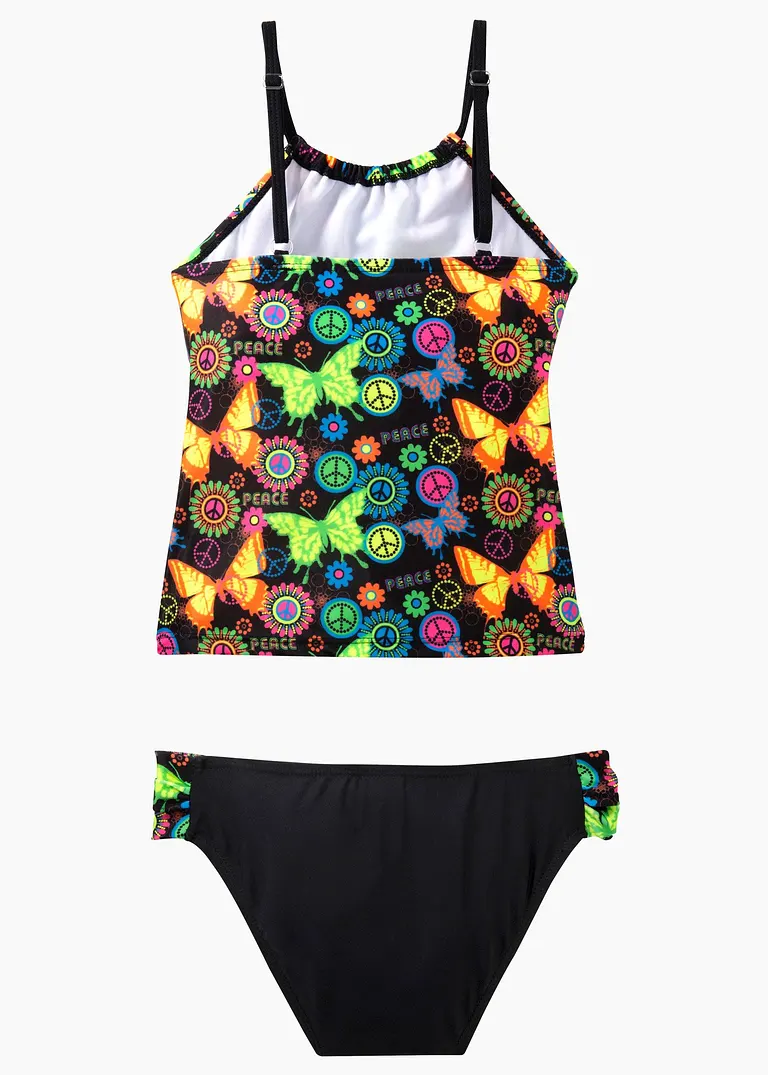 bonprix Schöner Tankini mit Schmetterlings-Print aus nachhaltiger Badeware Kostenloser Versand international