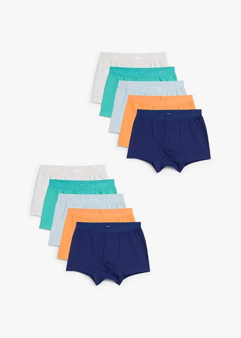 bonprix Bequeme Boxershorts im vorteilhaften 10er Pack - Kinder Fabrik Onlineshop