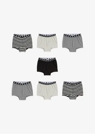 bonprix Schlichte Boxershorts im 7er Pack in verschiedenen Farben Exklusivangebot