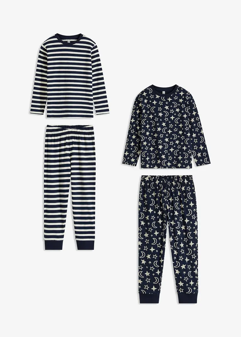 bonprix Mix-and-Match: Kinder Pyjama im 4-tlg. Set - Kinder Valentinstagsangebot