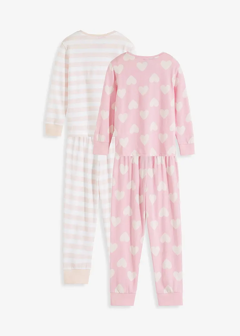 bonprix Mix-and-Match: Mädchen Pyjama im 4-tlg. Set - Kinder Jubiläumsangebot