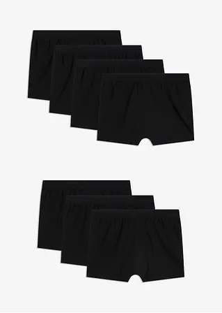 bonprix Jungen Boxershorts (7er Pack) mit Wochentagen. - schwarz - Kinder Blitzangebot