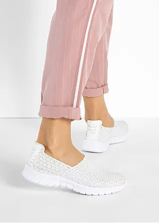 bonprix Komfortabler Slipper für den Alltag - weiß - Damen Saisonale Angebote