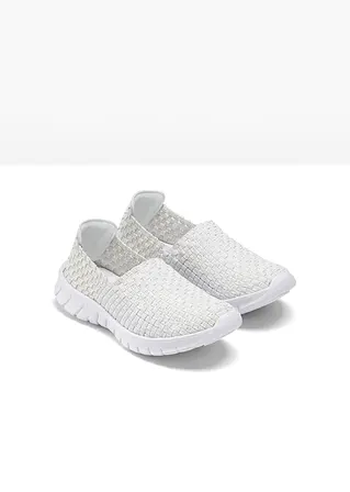 bonprix Komfortabler Slipper für den Alltag - weiß - Damen Saisonale Angebote