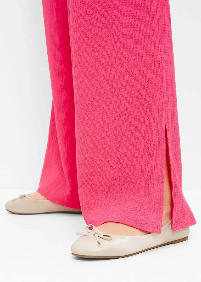 bonprix Zeitlose Ballerina mit Schleife - beige - Damen Räumungsverkauf