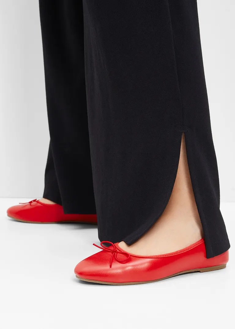 bonprix Niedliche Ballerina mit Schleife - rot - Damen Letzte 3 Tage