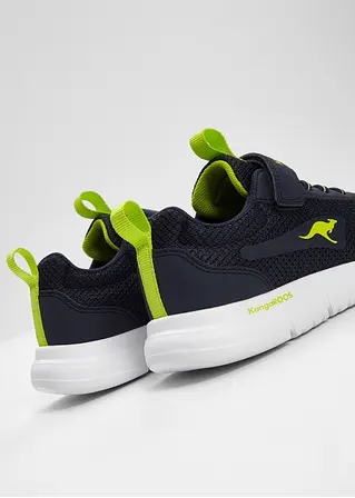 bonprix Sportlicher Kangaroos Kinder Sneaker mit Materialmix - blau Neueste Stile
