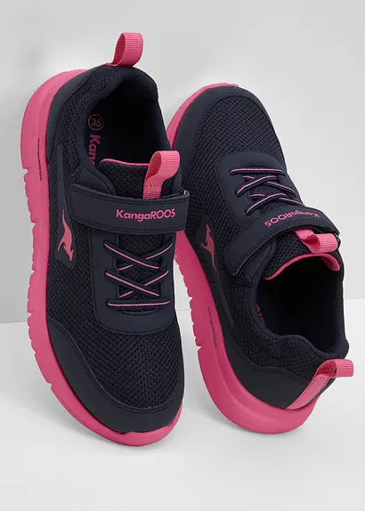 bonprix Sportlicher Kangaroos Kinder Sneaker mit Materialmix - blau Letzte 2 Tage