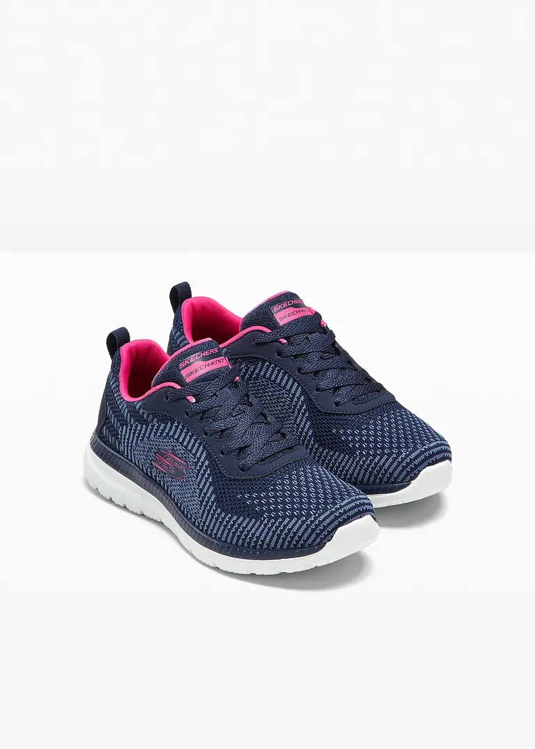bonprix Moderner Komfort Sneaker von Skechers mit Memory Foam - blau Letzter Tag