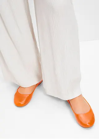 bonprix Zeitloser Ballerina in schönem Design - orange - Damen Bis zu 65% Rabatt