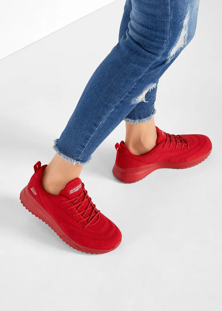 bonprix Modischer Sneaker von Skechers im sportiven Look - rot Nur noch ein Tag übrig