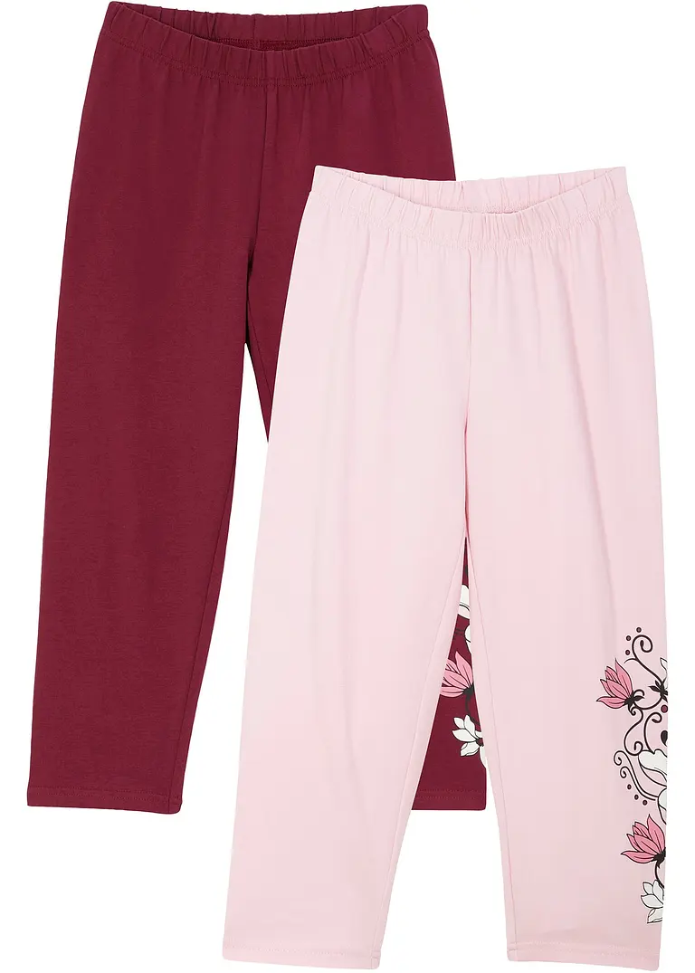 bonprix Schöne Mädchen Leggings mit dekorativem Druck - Kinder zollfrei
