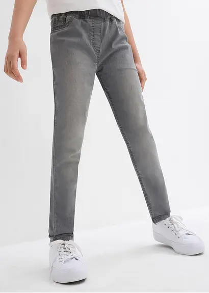 bonprix Bequeme Mädchen Jeggings im 2er Pack - Kinder im Angebot