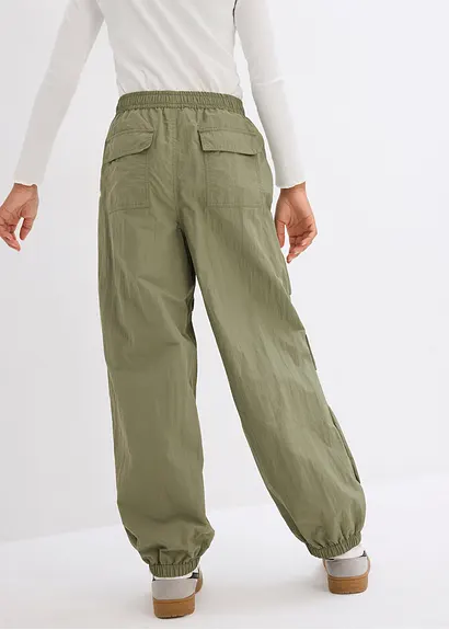 bonprix Modische Mädchen Schupfhose mit warmen Futter - grün Fabrikverkauf