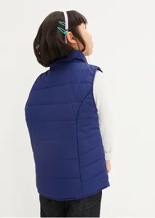 bonprix Leichte Mädchen Steppweste - blau - Kinder Black Friday