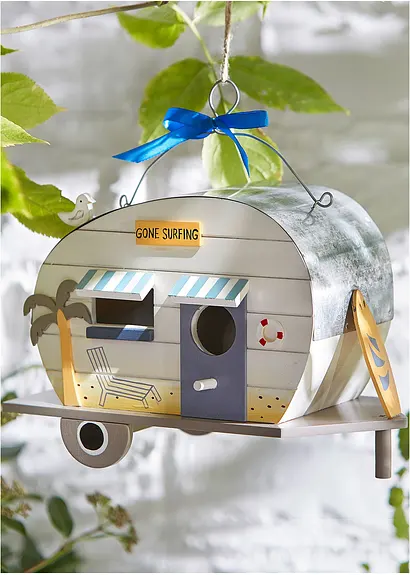 bonprix Vogelhaus mit vielen Details - weiß - Wohnen & Garten Lagerräumung