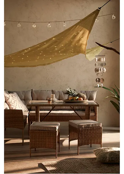 bonprix Wunderschönes Capiz-Windspiel - braun - Wohnen & Garten Top Angebot