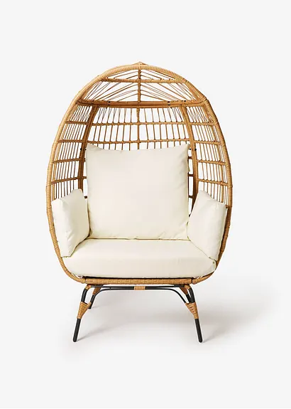 bonprix Stylische Sitzgelegenheit aus Rattan - beige Sonderangebote