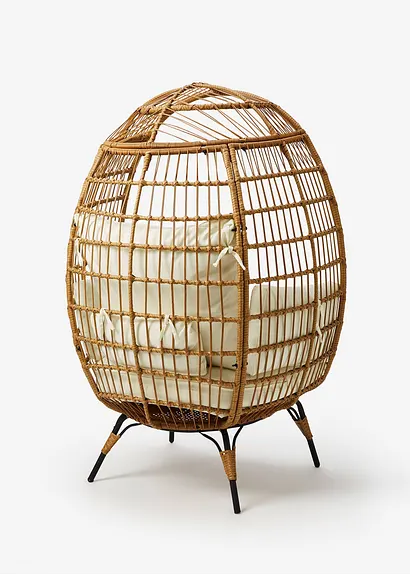 bonprix Stylische Sitzgelegenheit aus Rattan - beige Sonderangebote
