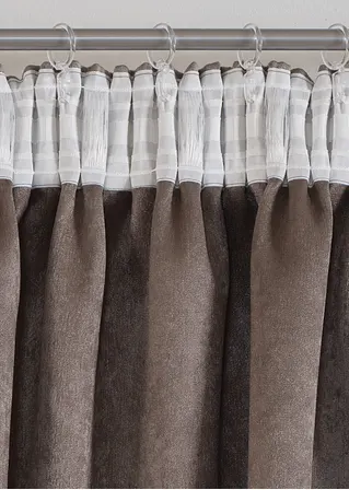 bonprix Zeitloser Fensterschmuck in hochwertiger Jacquard-Qualität Outlet