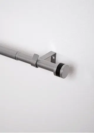 bonprix Gardinenstange mit zeitlosem Endstück - silber 1-läufig Blitzverkäufe